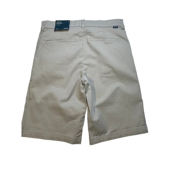 Jag NWT stone color Maddie Bermuda mid rise pull on shorts size 6 - Picture 5 of 8